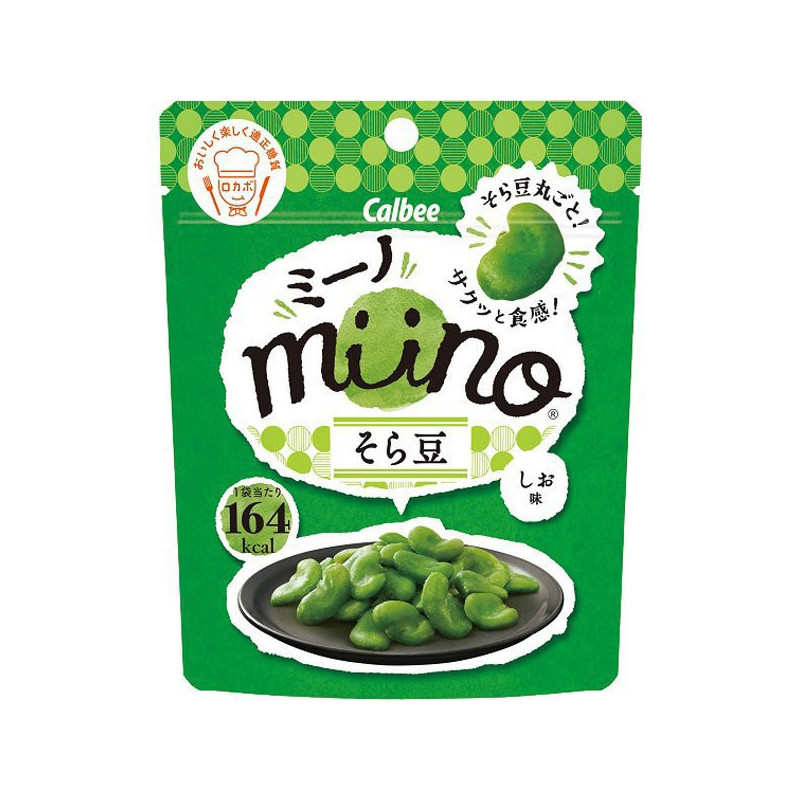 カルビーmiinoそら豆しお味28g×12個お菓子スナック菓子その他スナック菓子