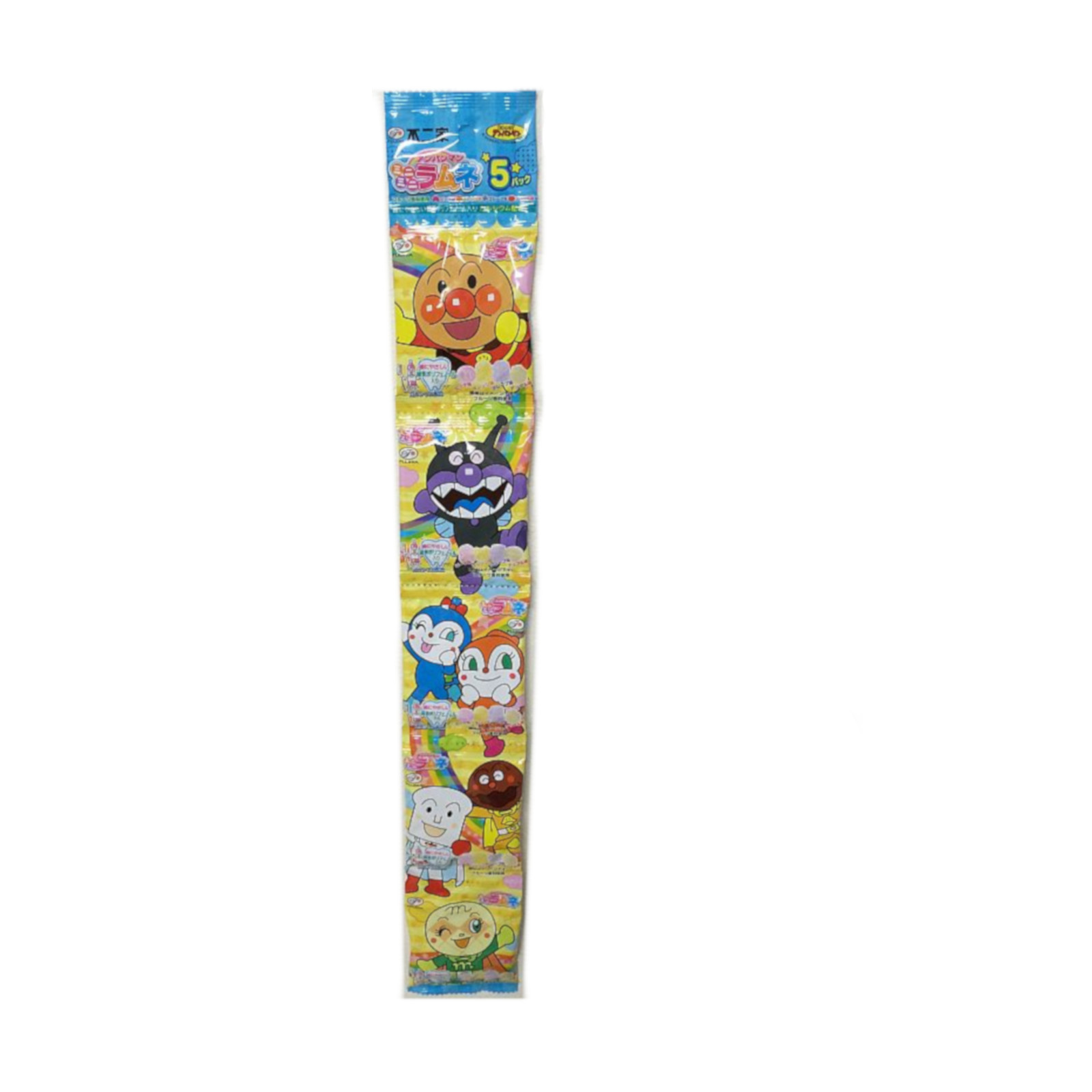 アンパンマンミニミニラムネ５連５０ｇ × 20個 おやつ 小袋 お菓子 ラムネ
