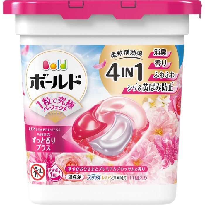 楽天市場】P＆G 洗濯洗剤 ボールド ジェルボール4D 華やかプレミアム