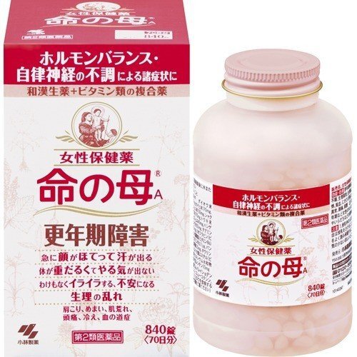 【第2類医薬品】小林製薬 女性保健薬 命の母Ａ ８４０錠