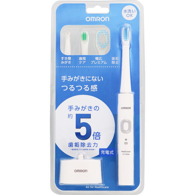 楽天市場】オムロン HT-B324-BK 音波式 電動歯ブラシ Medicrean