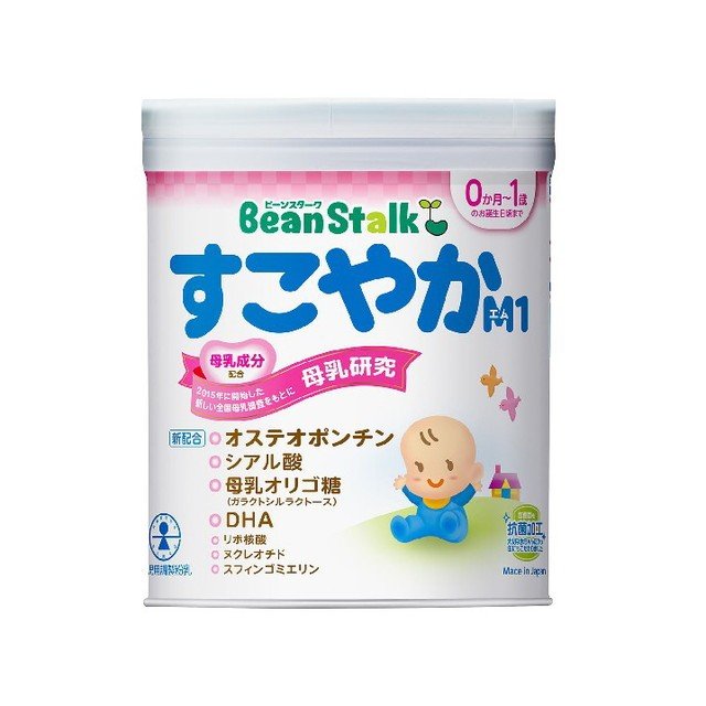 雪印　すこやか　Bean Stalk ビーンスターク　300g×12缶　1ダース Amazon | すこやかM1 0歳～1歳用 300g×12個セット | ビーン