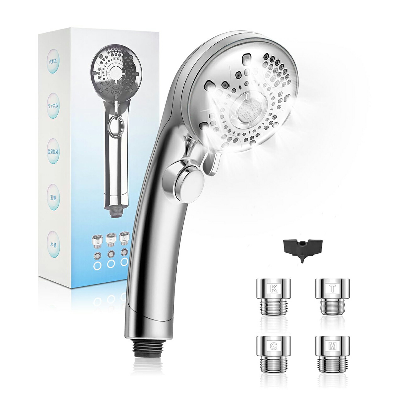 楽天市場】万康良品 VANCON FINE BUBBLE V バンコン シャワーヘッド