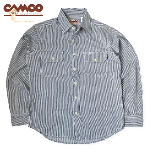 楽天市場】送料無料 CAMCO【カムコ】2 RAILROAD ST. L/S 長袖