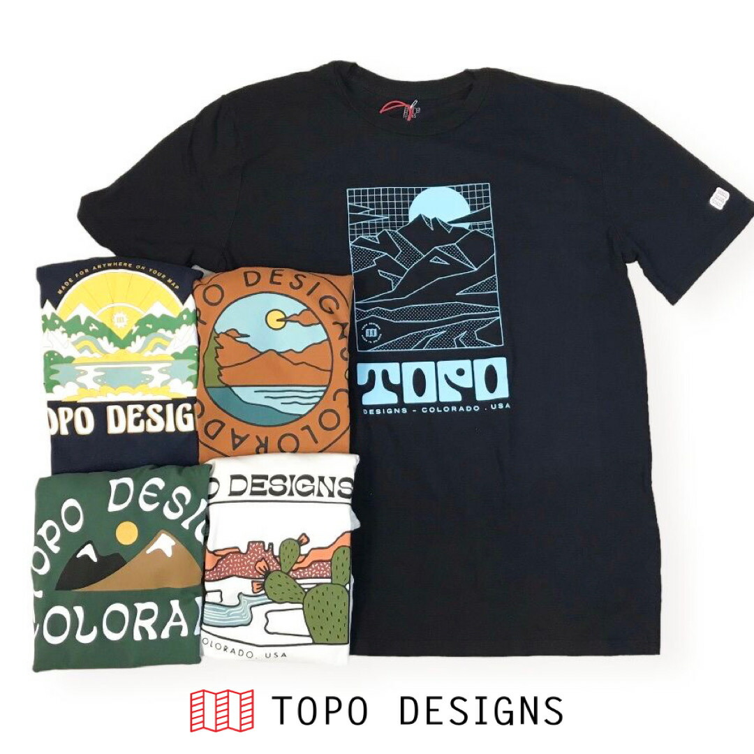 送料無料 TOPO DESIGNS【トポ デザイン】P-TEE 半袖プリントTシャツ メンズ(男性用) 【smtb-m】  インポートショップ メイン