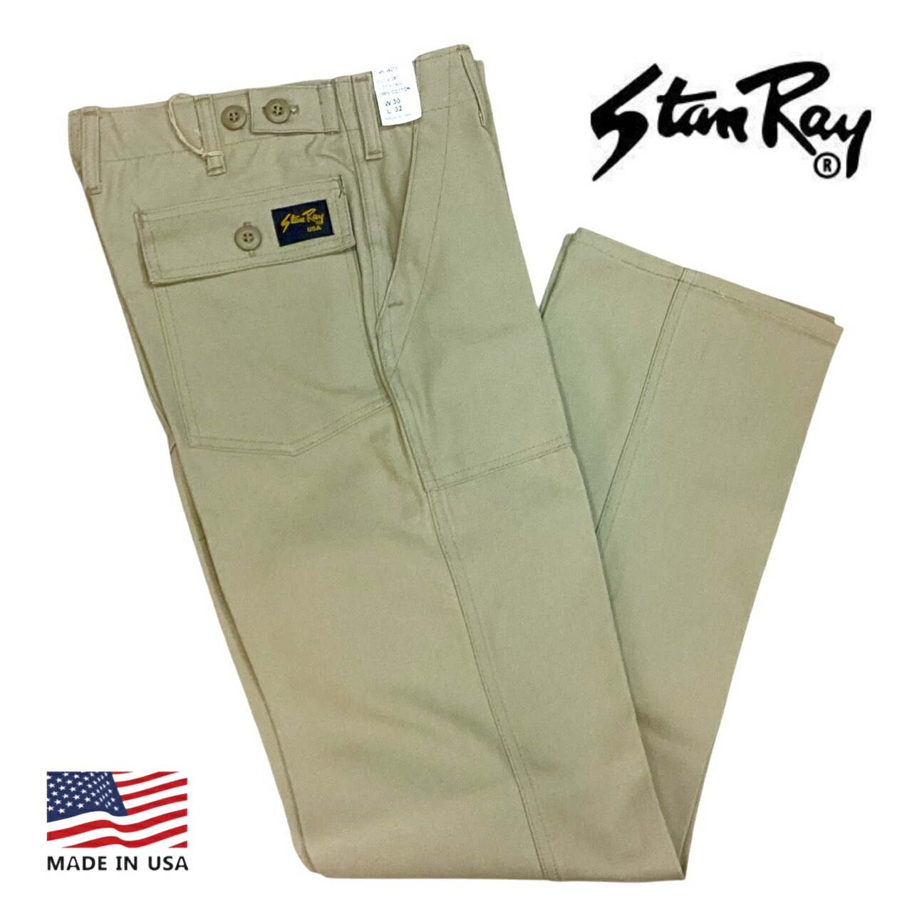 スタンレー Stan Ray テーパードフィット ベイカーパンツ
