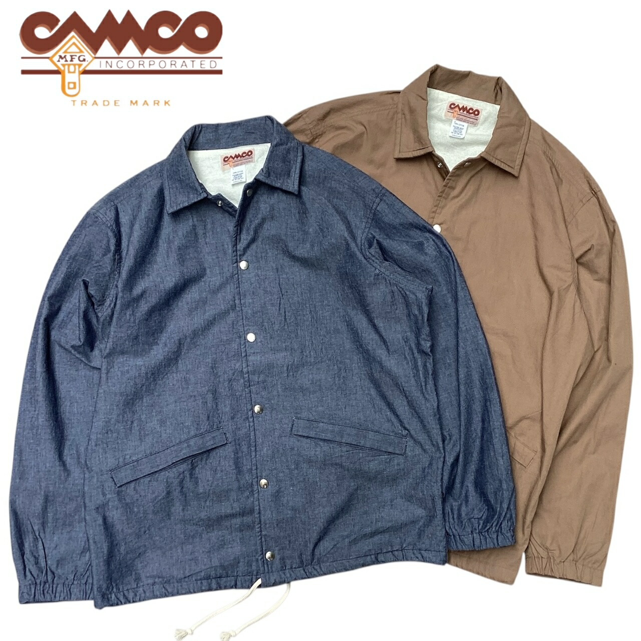 貨物輸送無料 CAMCO【カムコ】2 COACH JACKET コーチジャケット メンズ(成人男性用)【smtb-m】