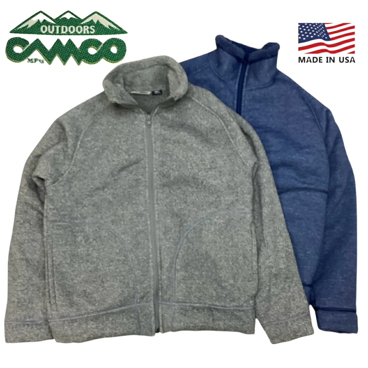 亜米利加製 貨物輸送無料 CAMCO【カムコ】CLASSIC PILE JACKET 裏フリース 上衣 メンズ(成人男性用)【smtb-m】 コート・ジャケット-メンズファッション