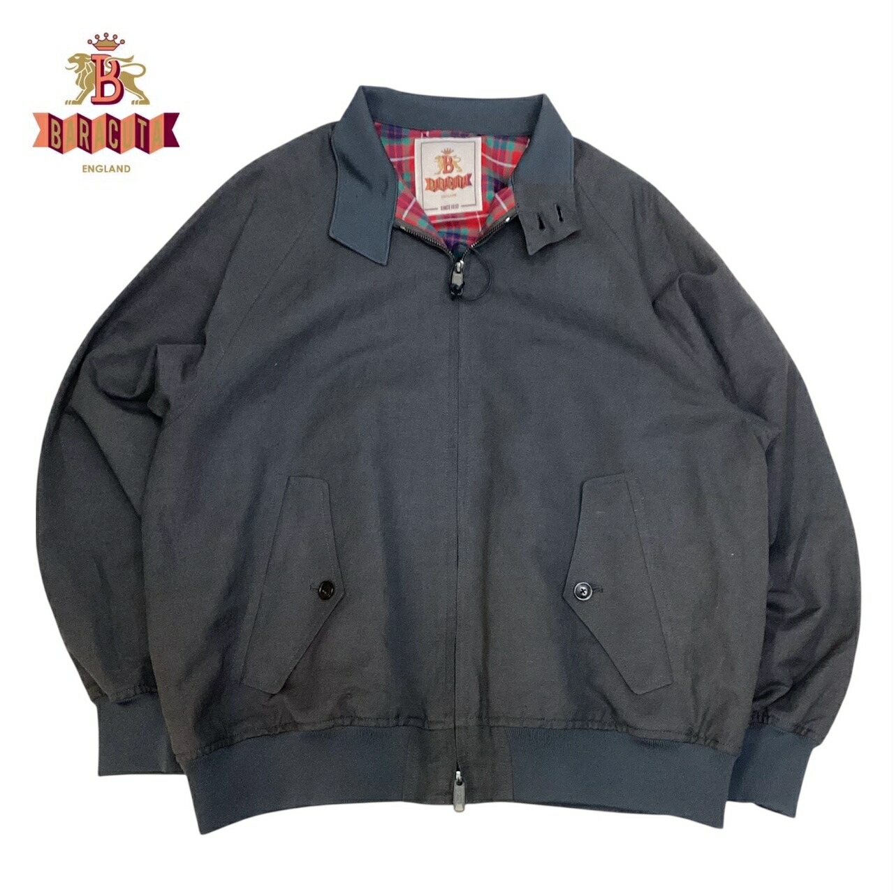 中国製 送料無料 BARACUTA 【バラクータ】LINEN COTTON 【　G-9　】 リネン コットン スウィングトップ ジャンパー メンズ(男性用)【smtb-m】