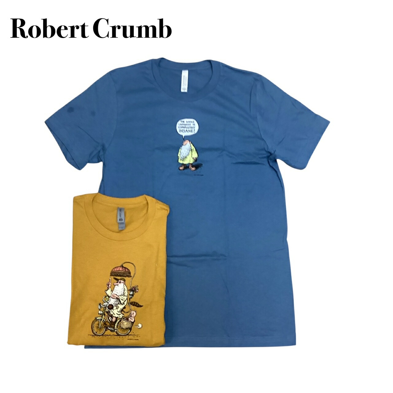 楽天市場】R.Crumb MR.NATURAL QUEST T-SHIRTS【 ロバートクラム