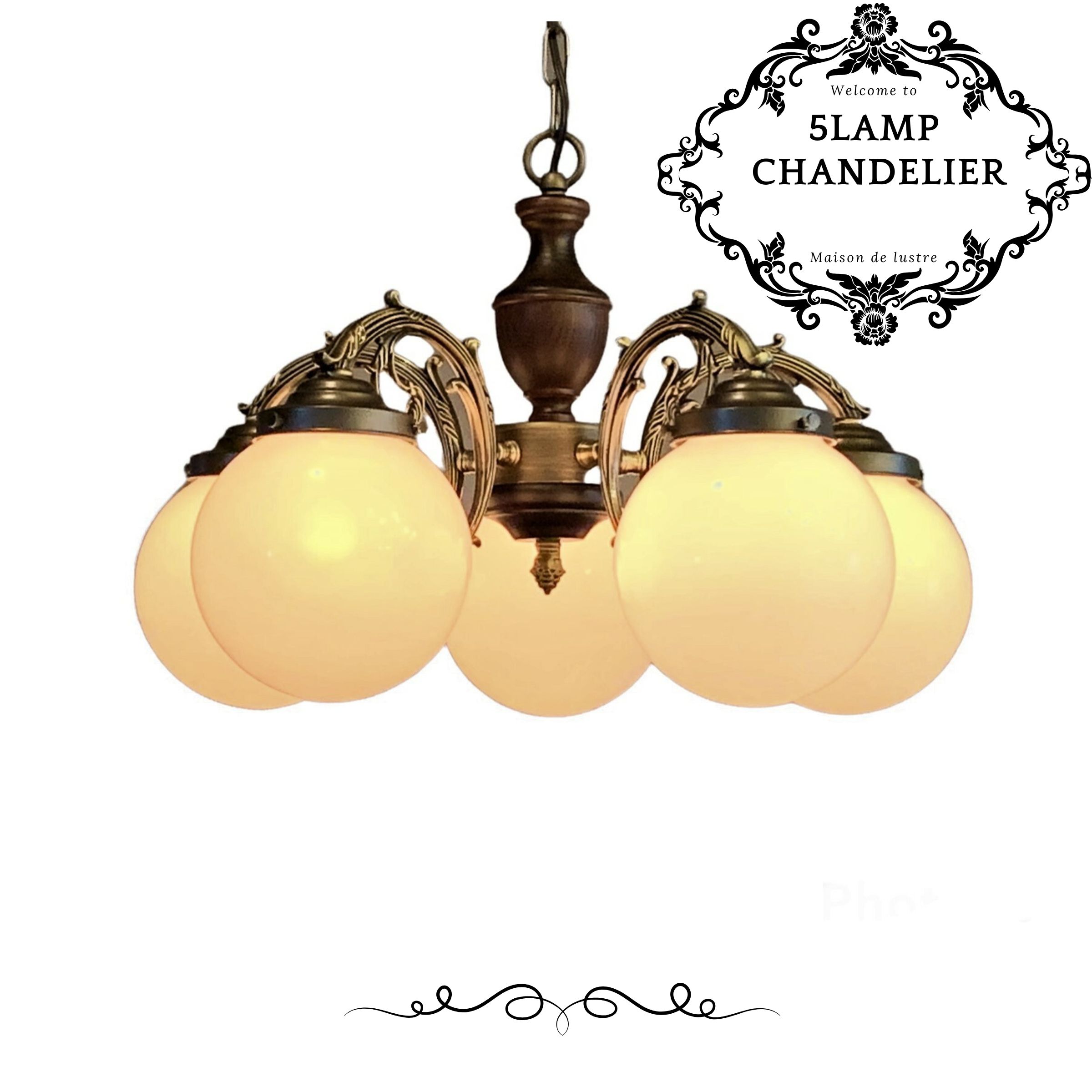 楽天市場】アンバーガラス5灯シーリングライト 日本製 ヴィンテージ風