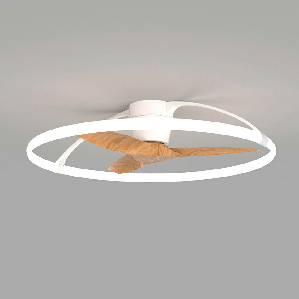 LEDシーリングファン「MAN-MISTRAL-ミストラル-」ナチュラルブラウン約10～12畳用