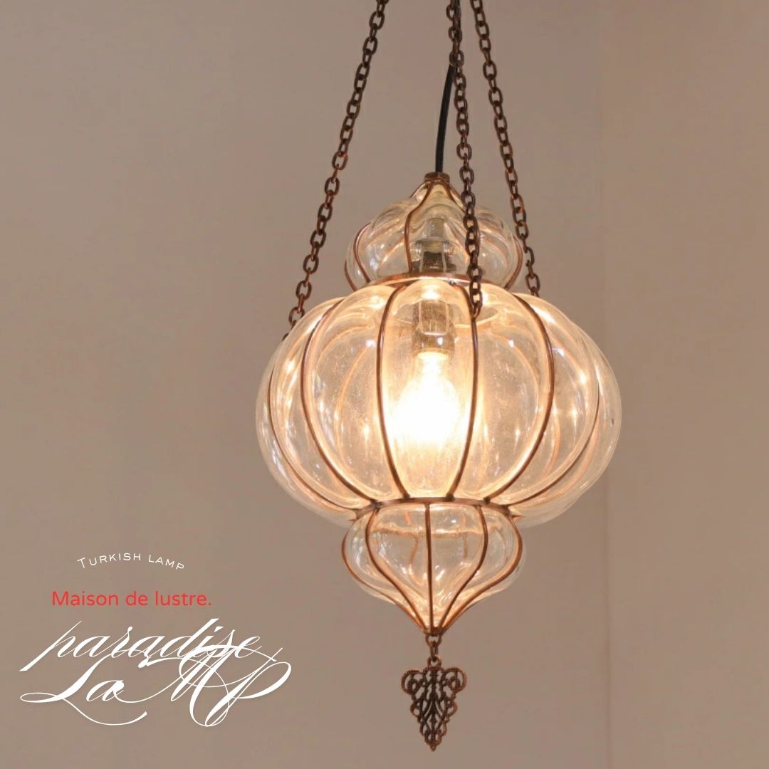 楽天市場】ムラノガラス Murano glass ペンダントランプ : Maison de