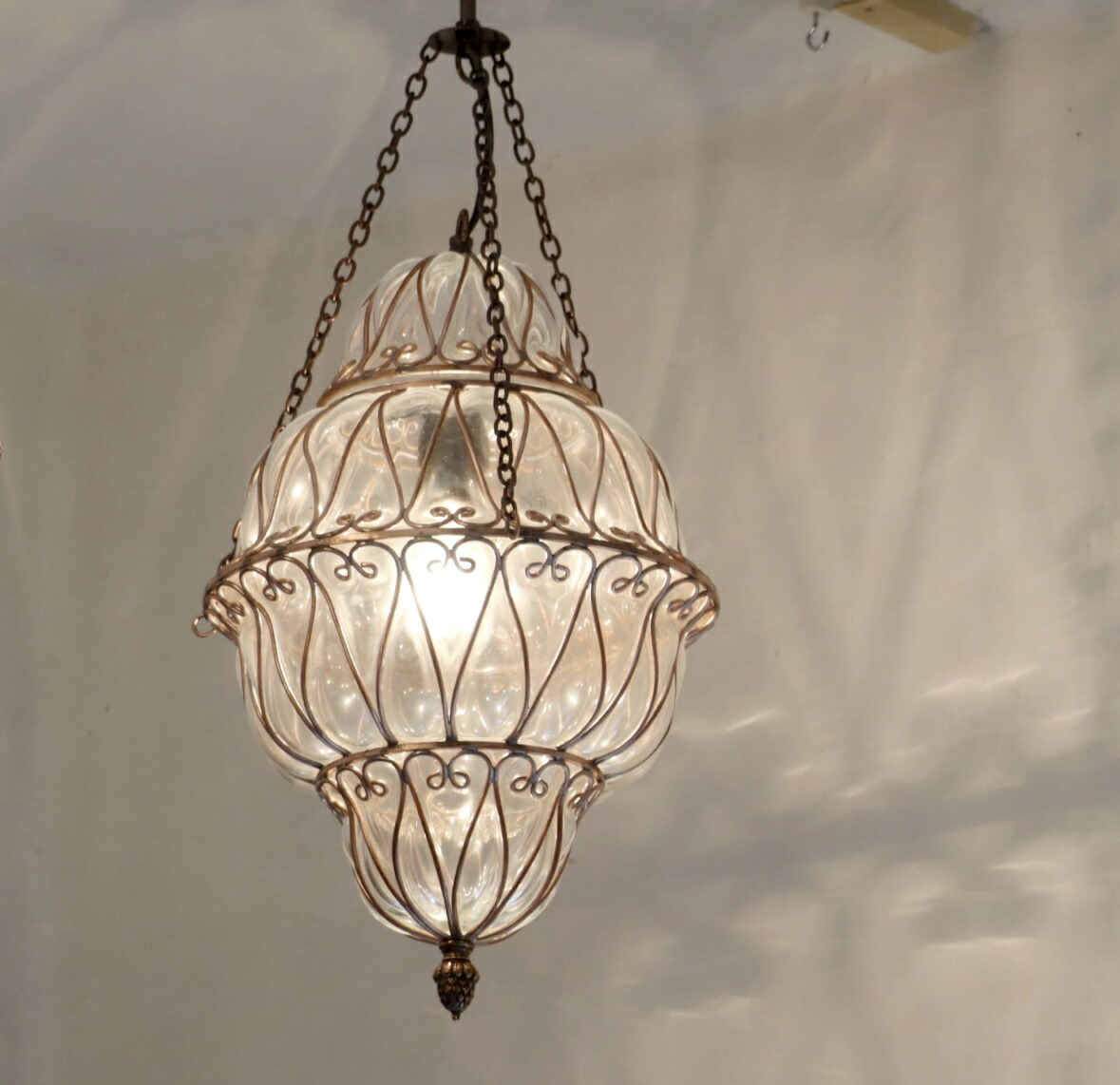 楽天市場】ムラノガラス Murano glass ペンダントランプ : Maison de