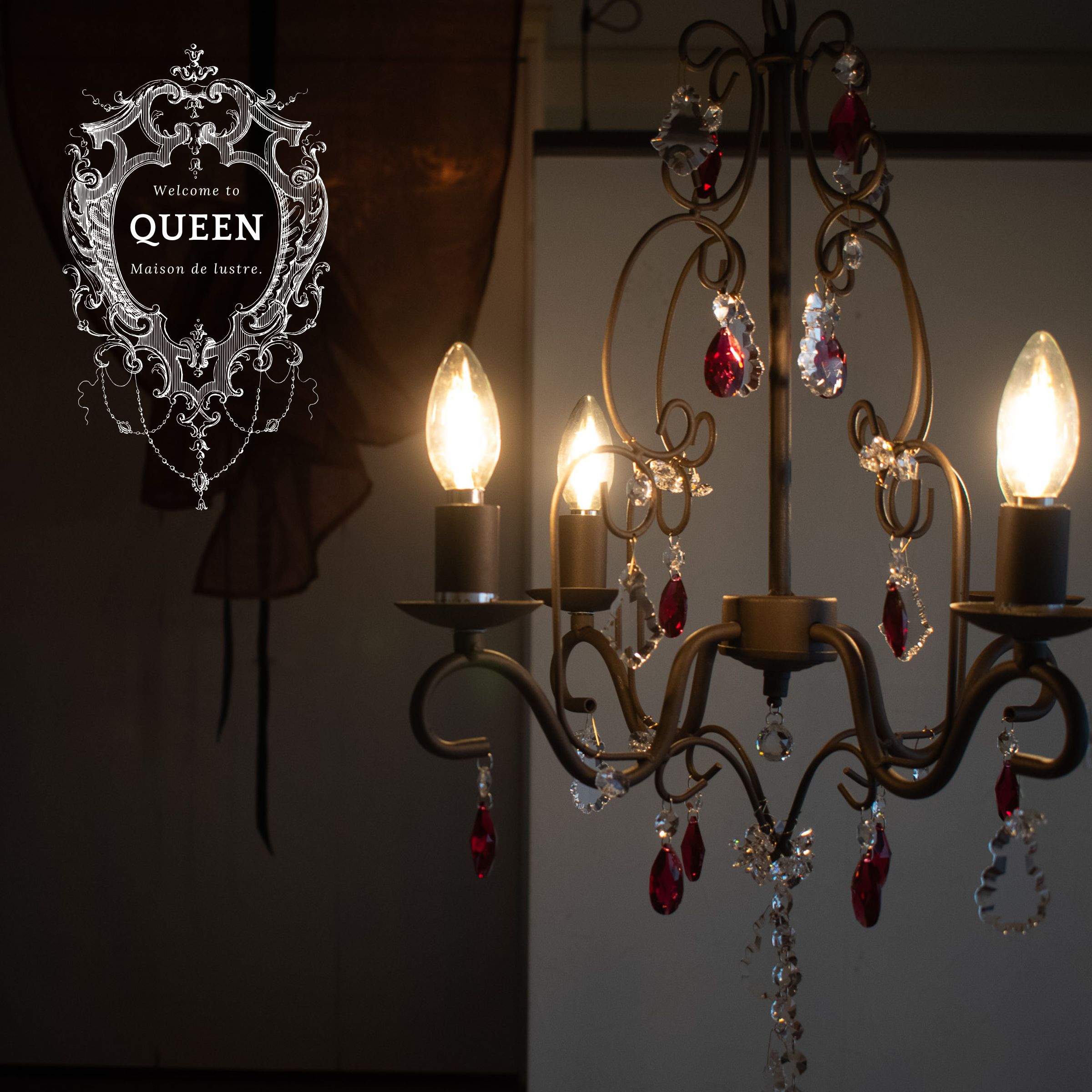 楽天市場】1灯 ミニシャンデリア パリジェンヌ Parisienne 送料無料