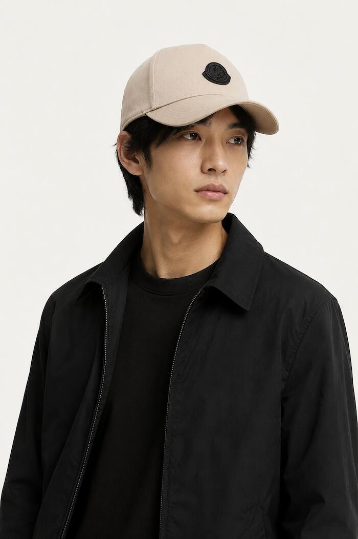 即発可能 MONCLER モンクレール メンズ キャップ ベージュ MAN BASEBALL CAP BEIGE 送料関税込み 新品 正規品 k10913b000230u082207|MaisonDiDi