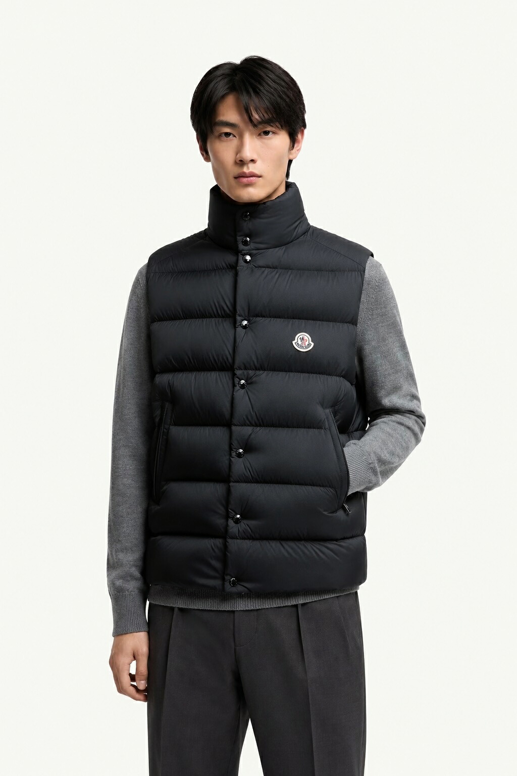 即発可能 MONCLER モンクレール メンズ TIBB ベスト ブルー TIBB VEST BLU 送料関税込み 新品 正規品 A00096597YD776|MaisonDiDi