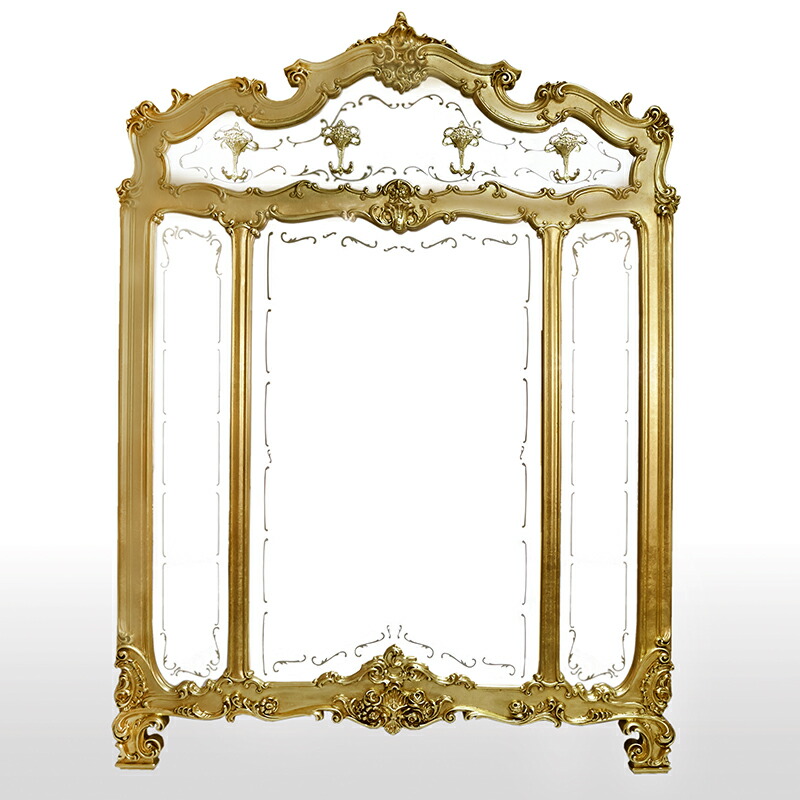 Hanger with engraved mirrors / Appendiabiti con specchi incisi / SILIK Art.213 廃盤の悧巧店卸し資産境界線