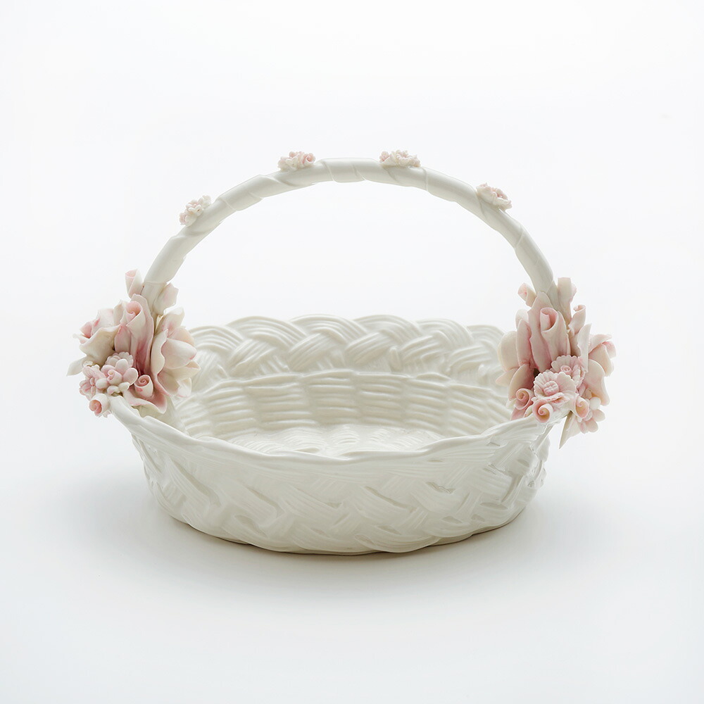 VILLARI ヴィラリ フラワーバスケット / 神戸店にて展示販売中 輸入雑貨 陶器 インテリア