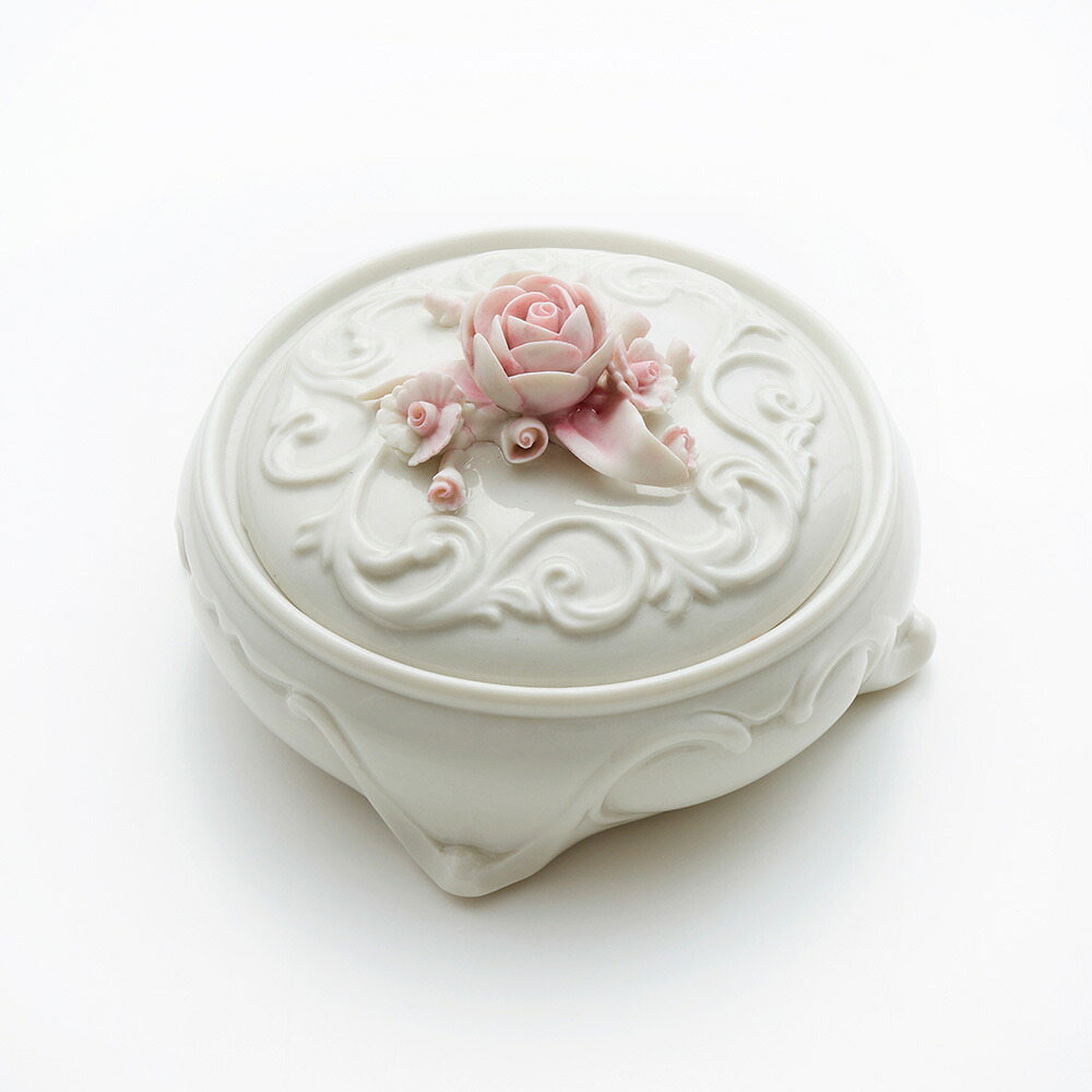 VILLARI ヴィラリ 小物入れ ジュエリーボックス / 神戸店にて展示販売中 輸入雑貨 陶器 インテリア