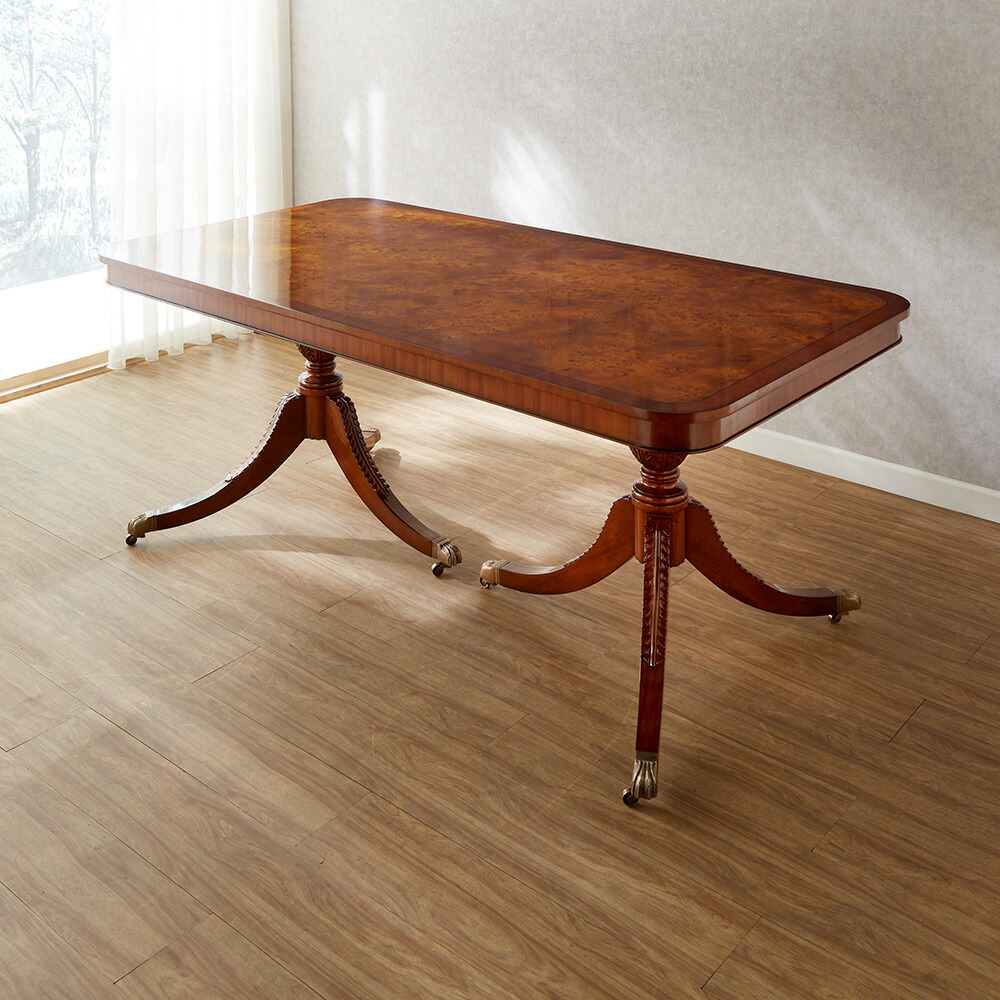 楽天市場】イタリア製 象嵌ダイニングテーブル 幅200cm/ イタリア