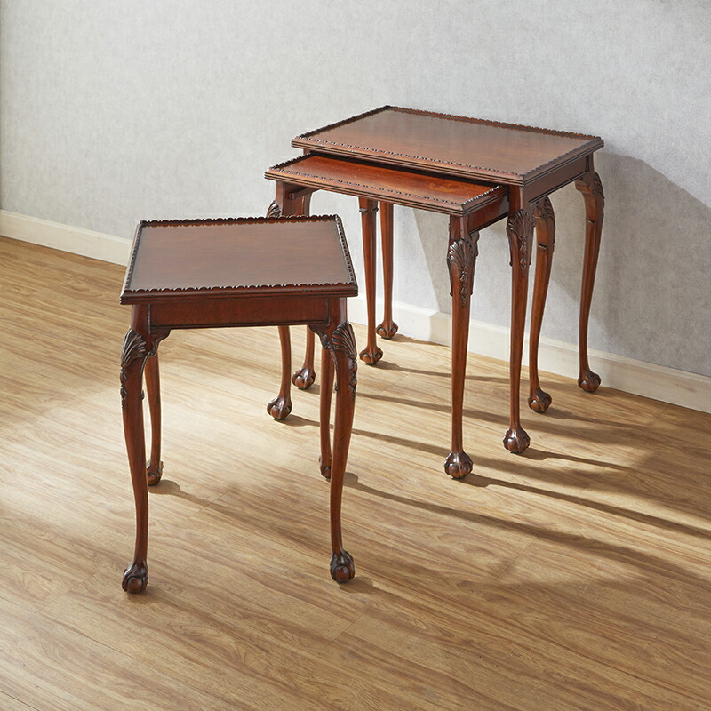 楽天市場】タロッコ ネストテーブル3台セット 幅56cm/ イタリア製