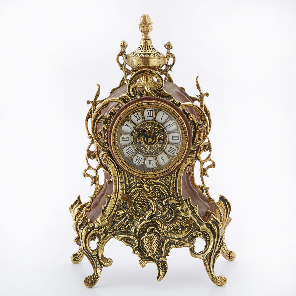 楽天市場】アウラー 置時計 【送料無料】贈答 贈答品 ゴールド 金 時計