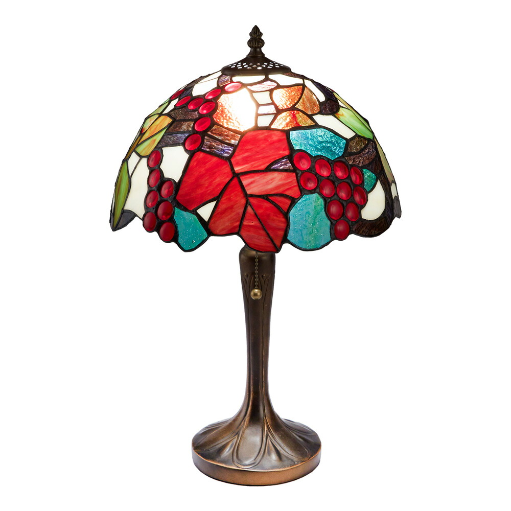 楽天市場】ステンドグラス吊りランプ ぶどう柄（三角） 葡萄 ブドウ