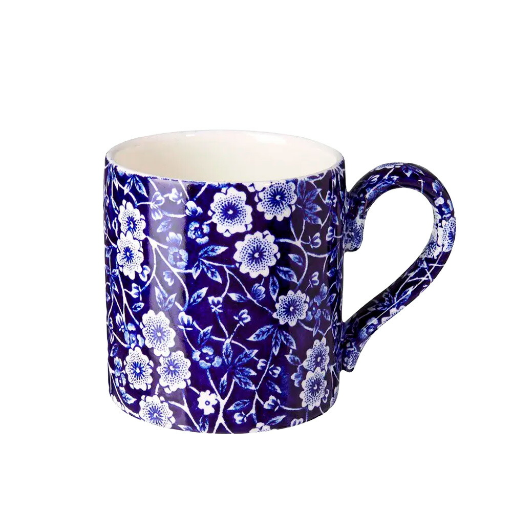Burleigh ブルーキャリコ マグカップ 284ml / バーレイ カップ コップ コーヒー コップ 洋食器 イギリス 食器 陶器 おしゃれ かわいい 花柄 青 英国 カフェ