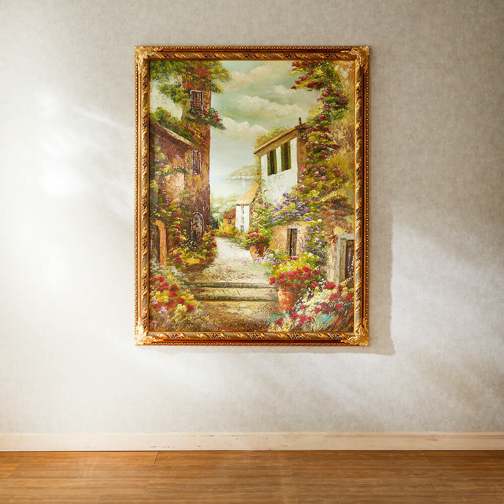 楽天市場】ITALIA CORNICI 額絵 幅98cm IC-00020 / イタリア