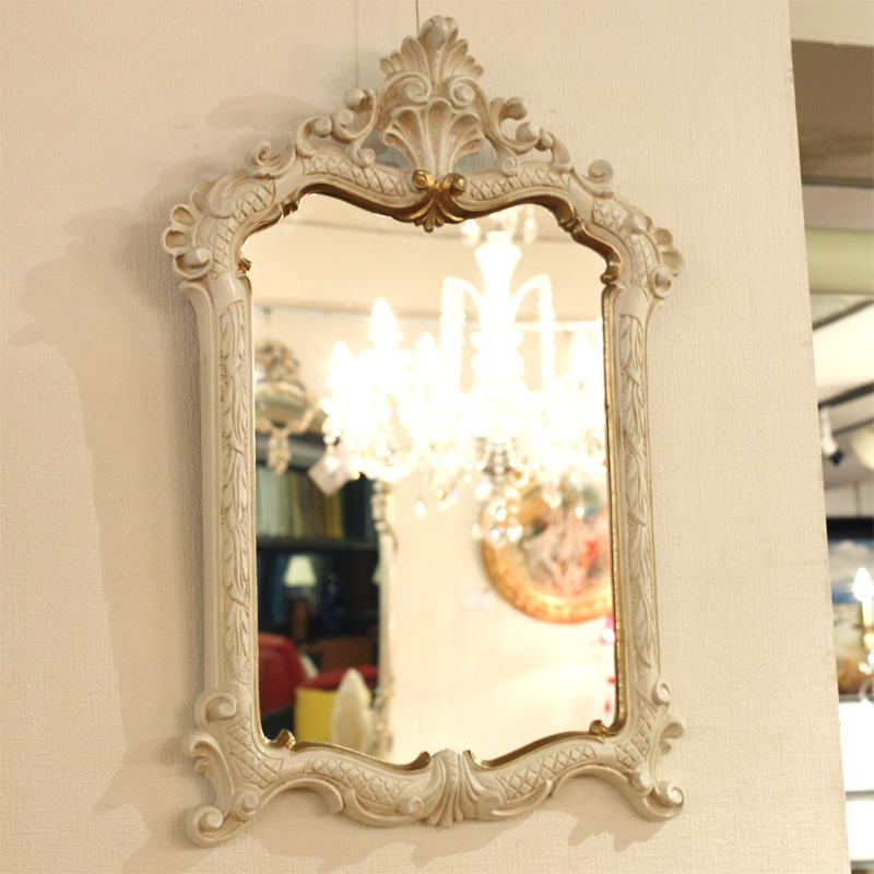 サラグレース フレンチシックな壁掛け鏡 - インテリア小物