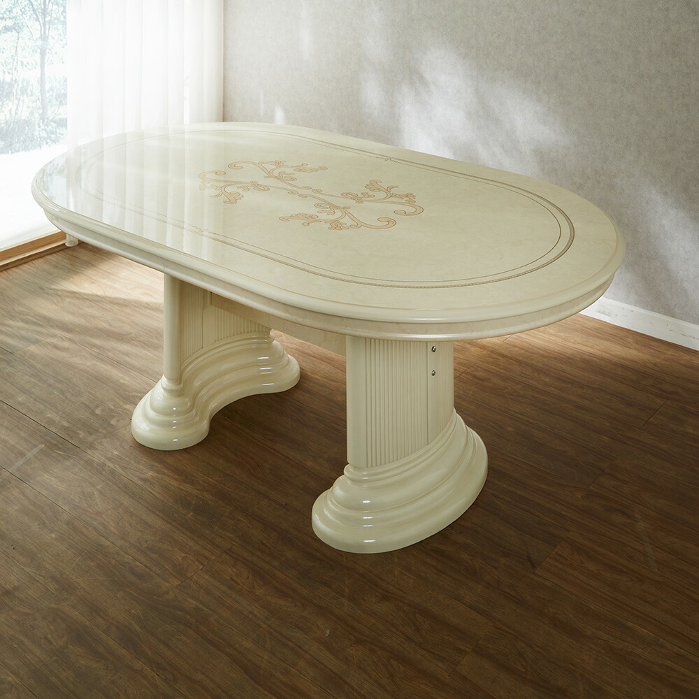 楽天市場】サルタレッリ フローレンス ダイニングテーブル アイボリー