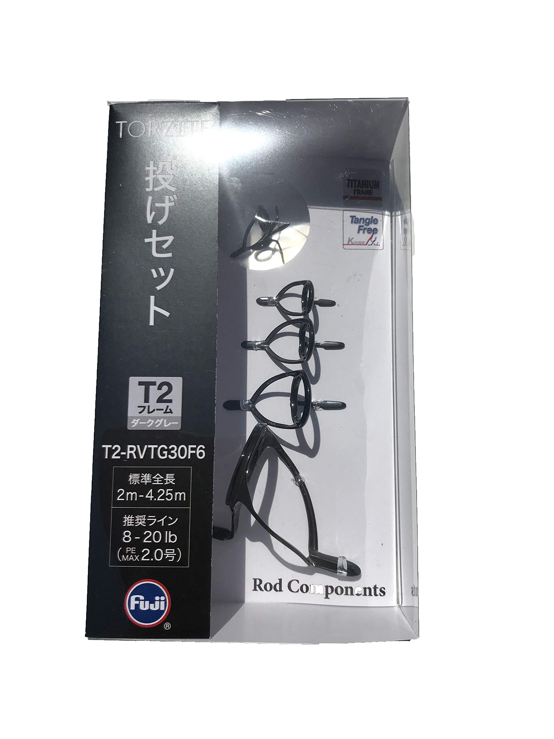 富士工業(FUJI KOGYO) Fuji ガイドセット No.26 チタンフレーム TORZITEリング T2 投げセット T2-RVTG30F6|Maison Outre