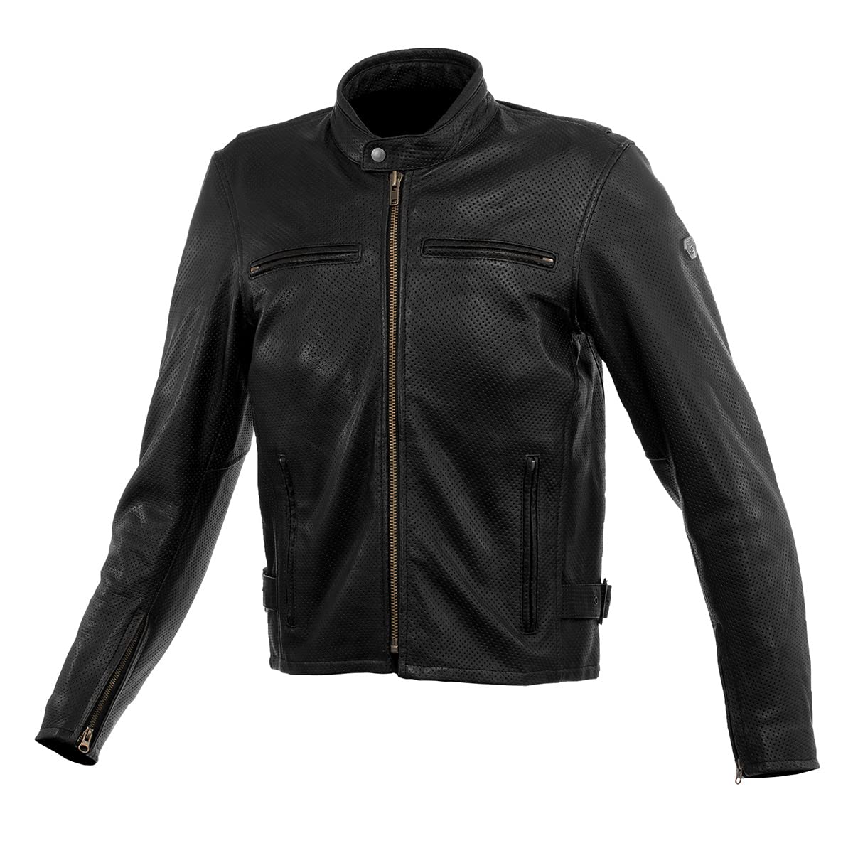 [KOMINE] バイク用 LJ-5383 ベンティッドシングルライダースレザージャケット 02-5383 メンズ Black XL｜Maison Outre