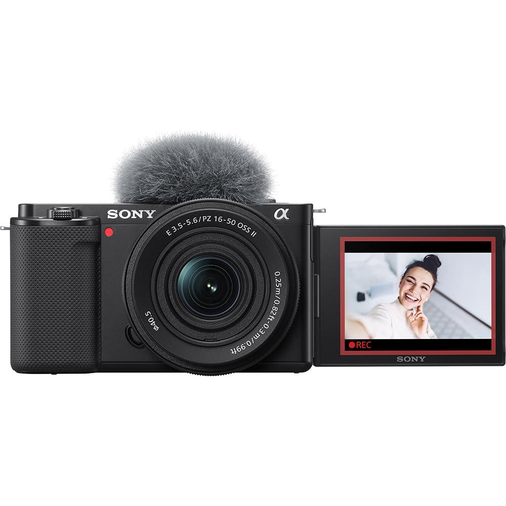 SONY(ソニー) ミラーレス一眼カメラ ZV-E10 パワーズームレンズキット(同梱レンズ:SELP16502) ブラック ZV-E10K BQ レンズ交換式 APS-C E10K Black|Maison Outre