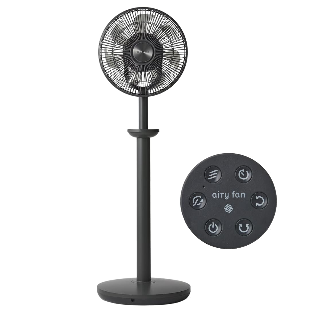 cocono 扇風機 音声操作 スマホ操作 インテリアに溶け込む多機能ファン 静音 DCモーター airy fan high grade サーキュレーター ハイポジション インテリア家電 おしゃれ アプリ操作 airyfan エアリーファン ハイグレード |Maison Outre