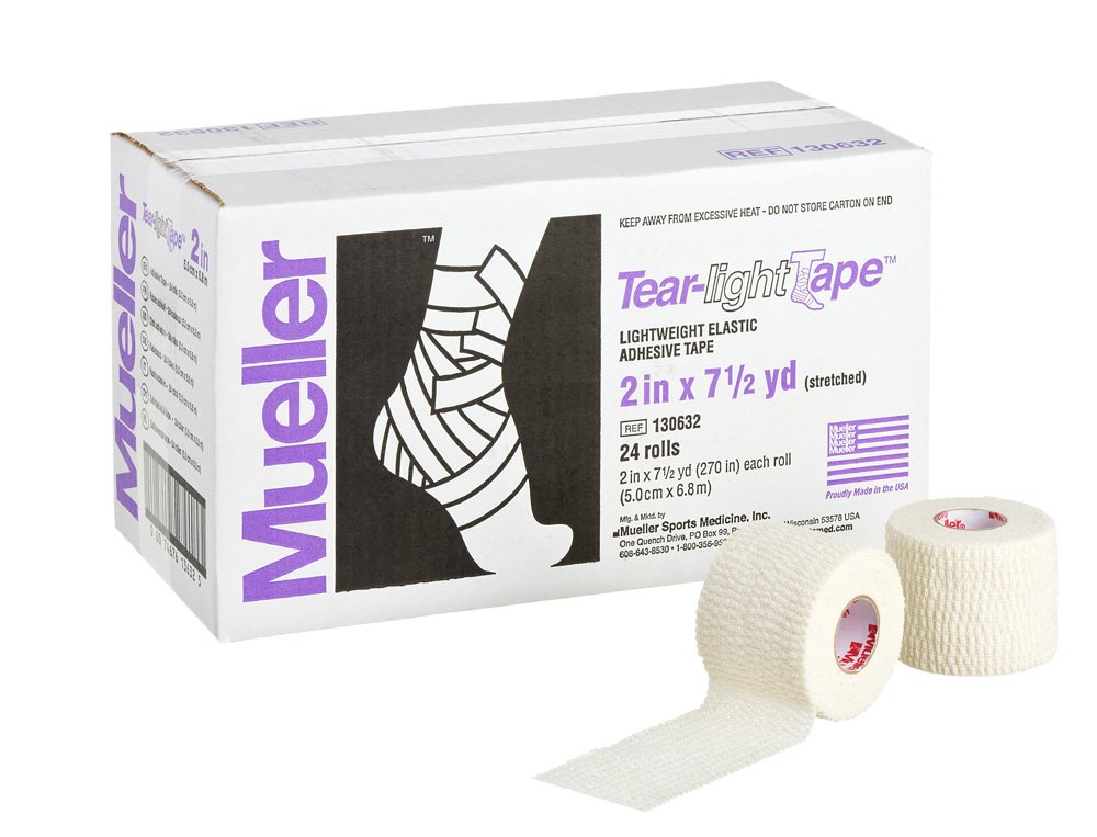 ミューラー(Mueller) ティアライトテープ ベージュ Tear light Tape Beige 50mm [24個入り] ソフト伸縮テープ チームパック 130632 ベージュ 50mm｜Maison Outre