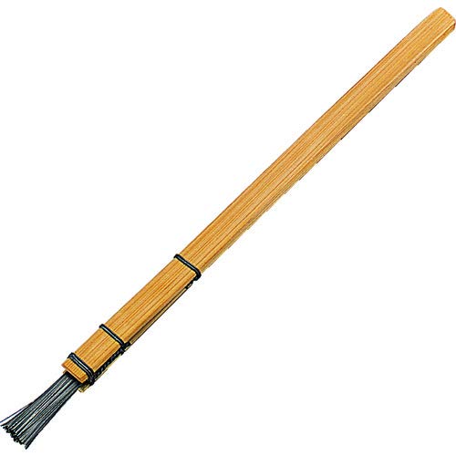 TRUSCO(トラスコ) 筆型ブラシ 竹柄 ワイヤー 線径0.3mm FB-1 × 50本 【ケース販売】