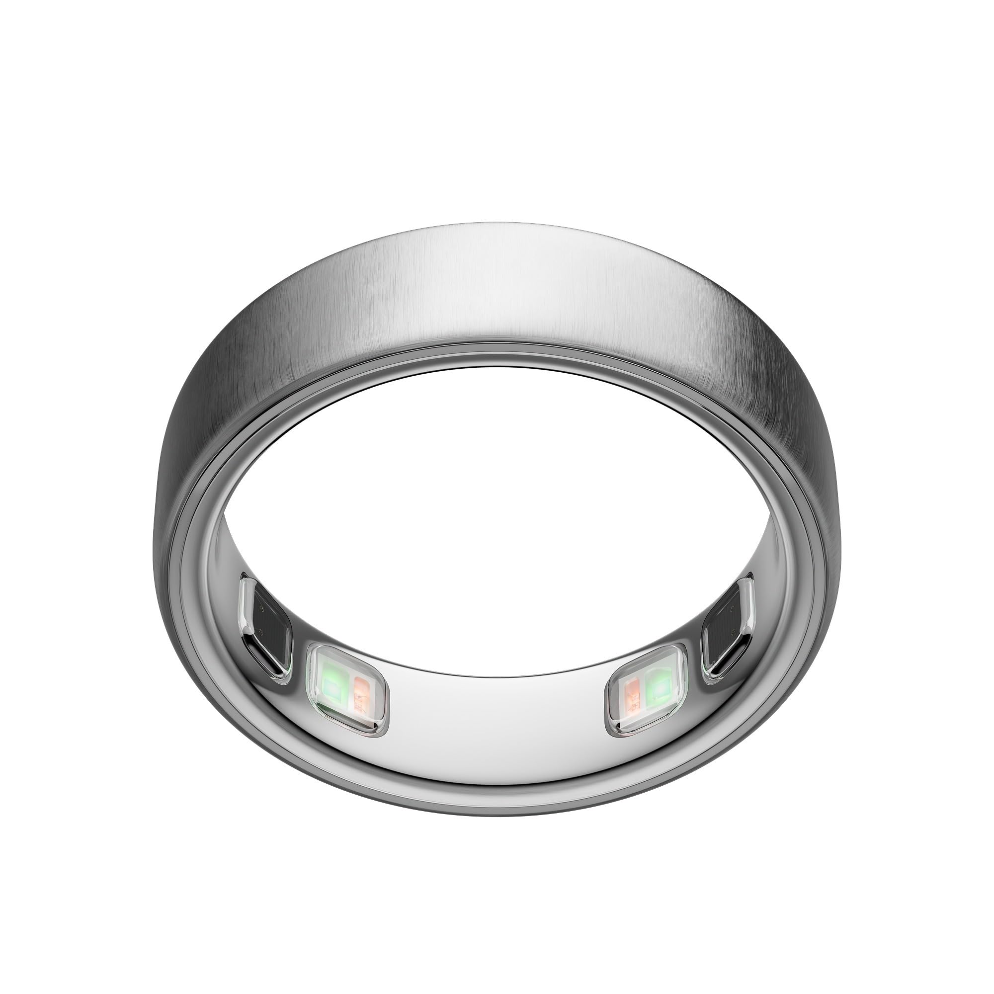 Oura Ring 5 (オーラリング 第5世代) ブラッシュドシルバー | サイズ 6 - 購入前にサイズを確認|Maison Outre