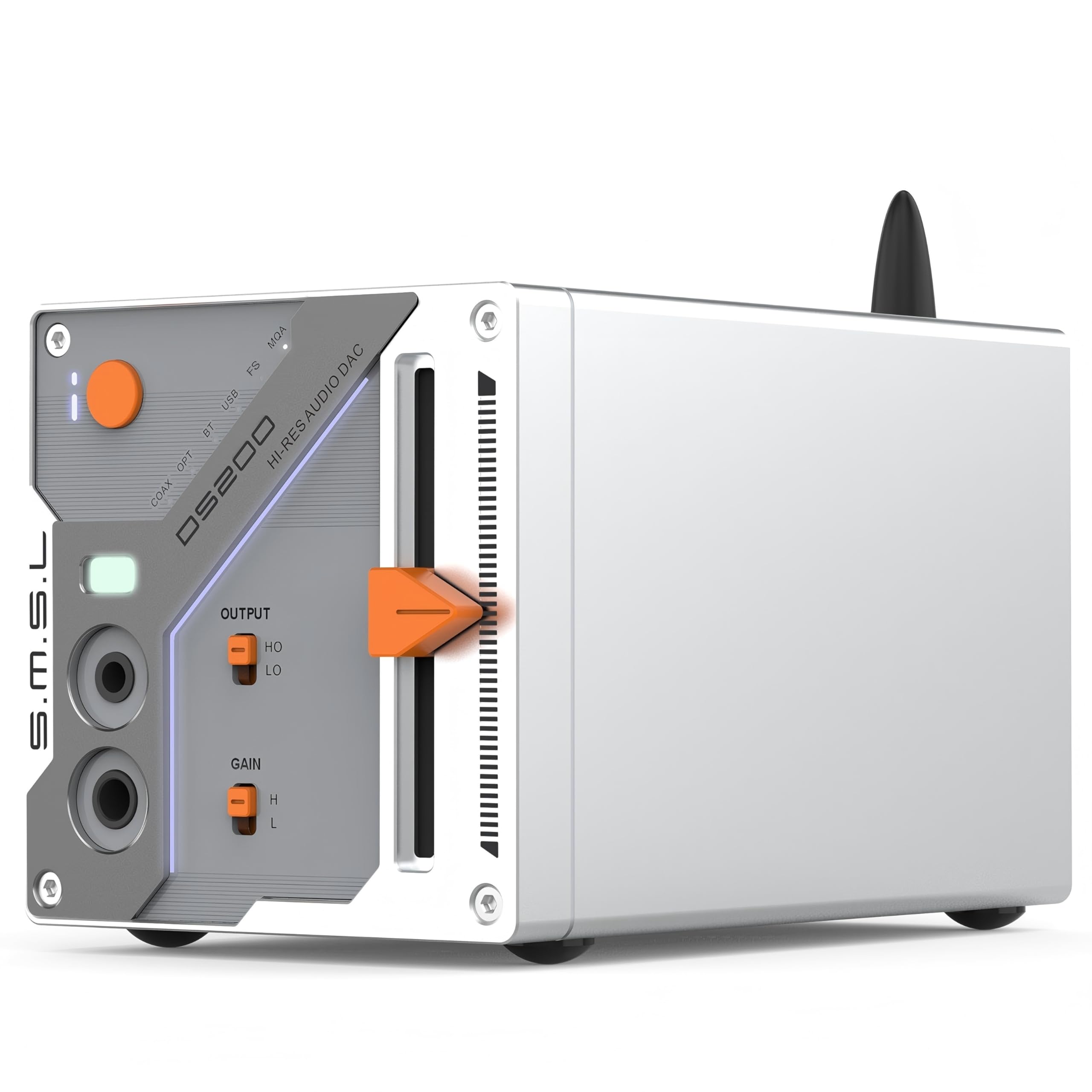 SMSL DS200 USB MQA DAC ヘッドホン アンプ CS43131 チップ2基搭載 Bluetooth 5.1 オーディオ デコーダー 3.5mm & 4.4mm ヘッドフォンアンプ MQA-CD XMOS XU-316 32bit/768k｜Maison Outre