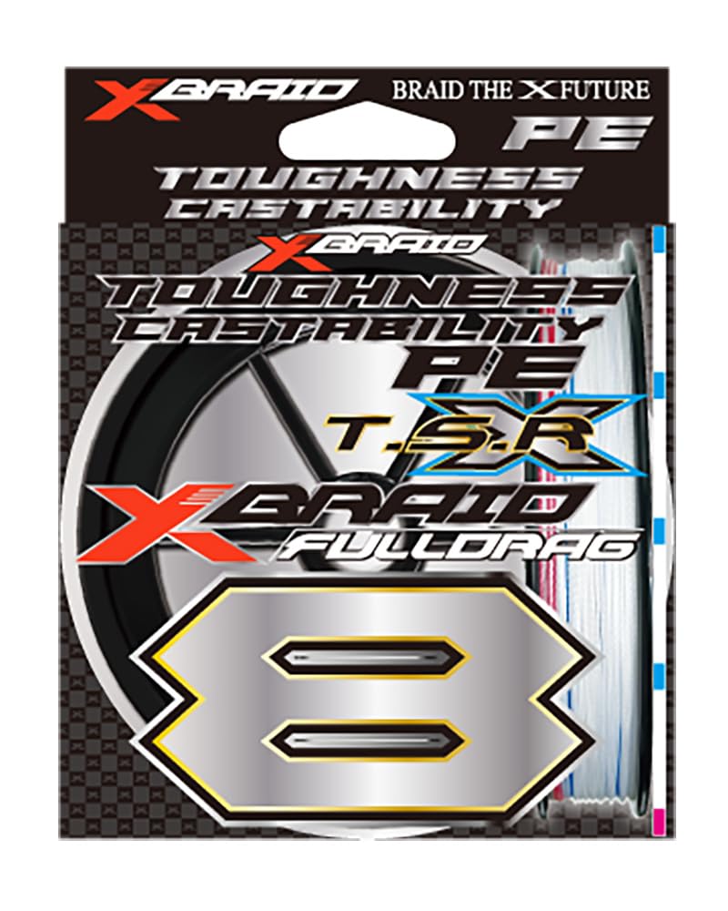 エックスブレイド(XBRAID) PEライン フルドラグ TSR X8 300m 15号|Maison Outre
