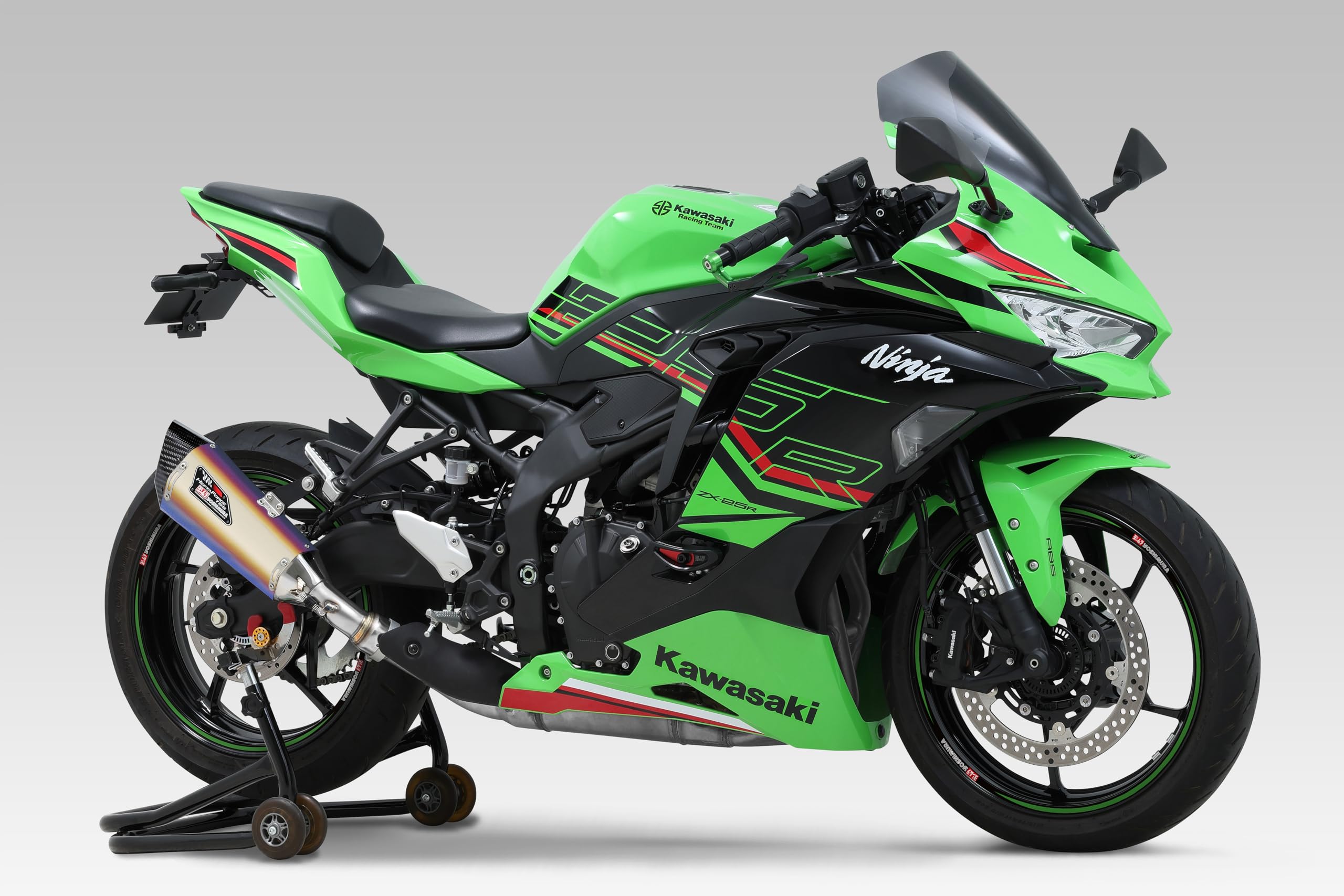 ヨシムラ スリップオン Ninja ZX-25R(23) HEPTA FORCE TSS サイクロン EXPORT SPEC 政府認証 チタンブルー YOSHIMURA 110-247-L26G0|Maison Outre