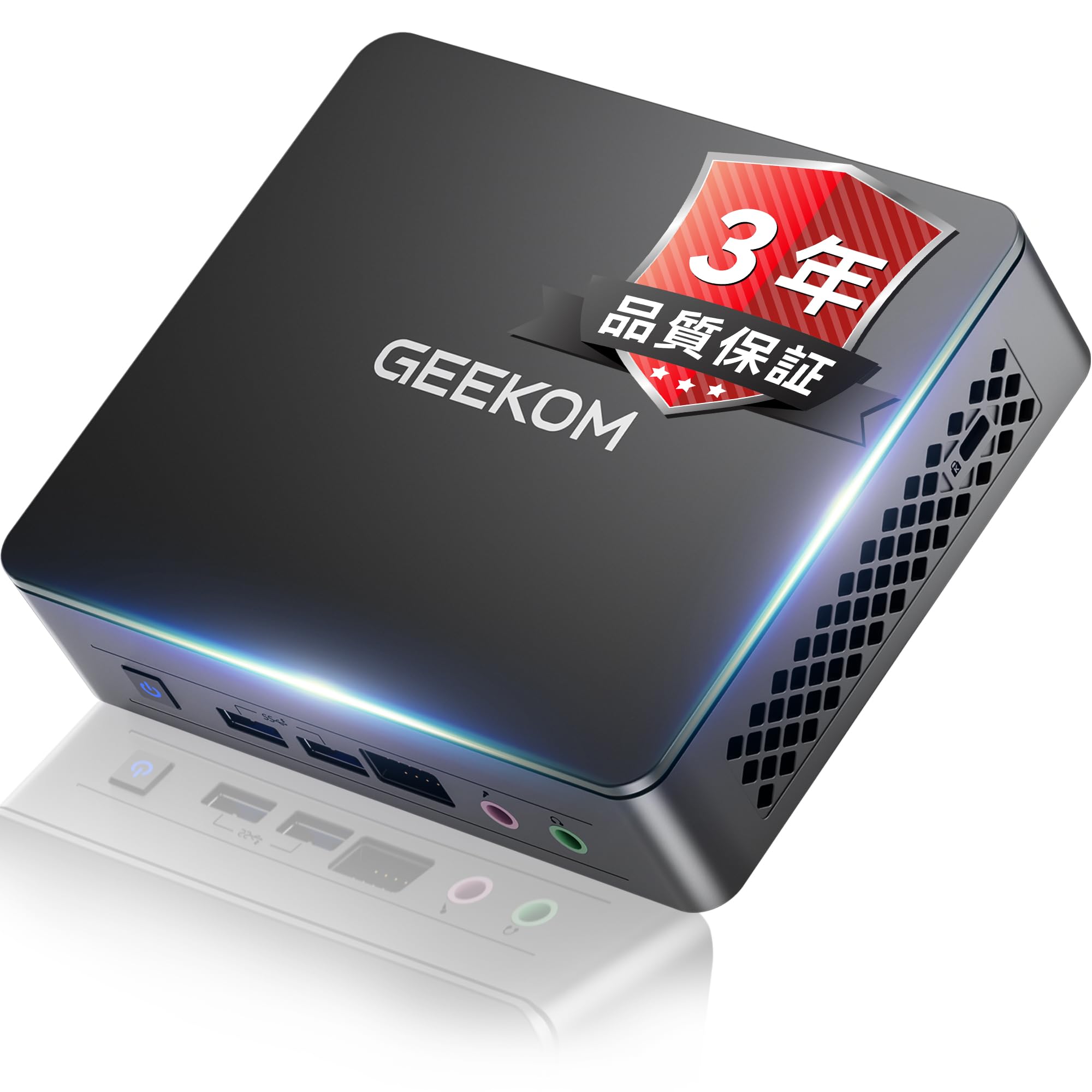 GEEKOM 静かなミニpc Air12 Lite（旧型i3/4300Uより高効率）最大16GB RAM+2TB SSD拡張可能【最高コスパ・Intel N95新登場】mini pc|快適動作・発熱なし|3年保証|正規OS搭載|4Kデュアル出力・VESA対｜Maison Outre