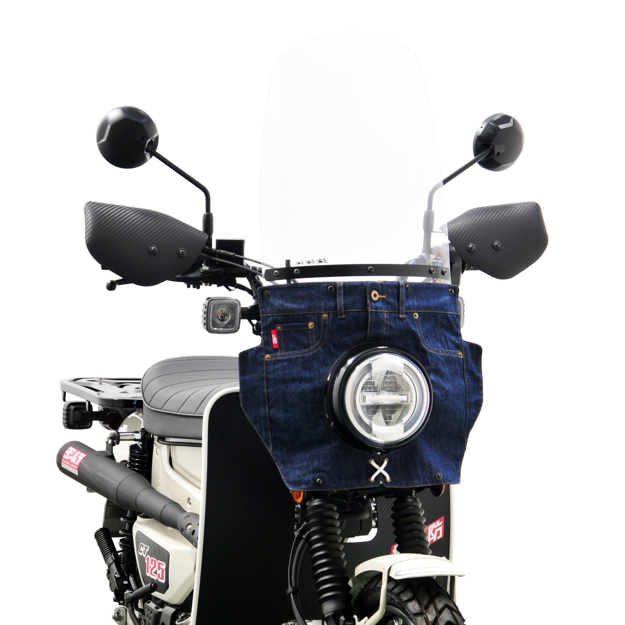 旭風防(AF ASAHI) ロング風防 デニム CT125 ハンターカブ(2BJ-JA55/8BJ-JA65) CT-T13｜Maison Outre