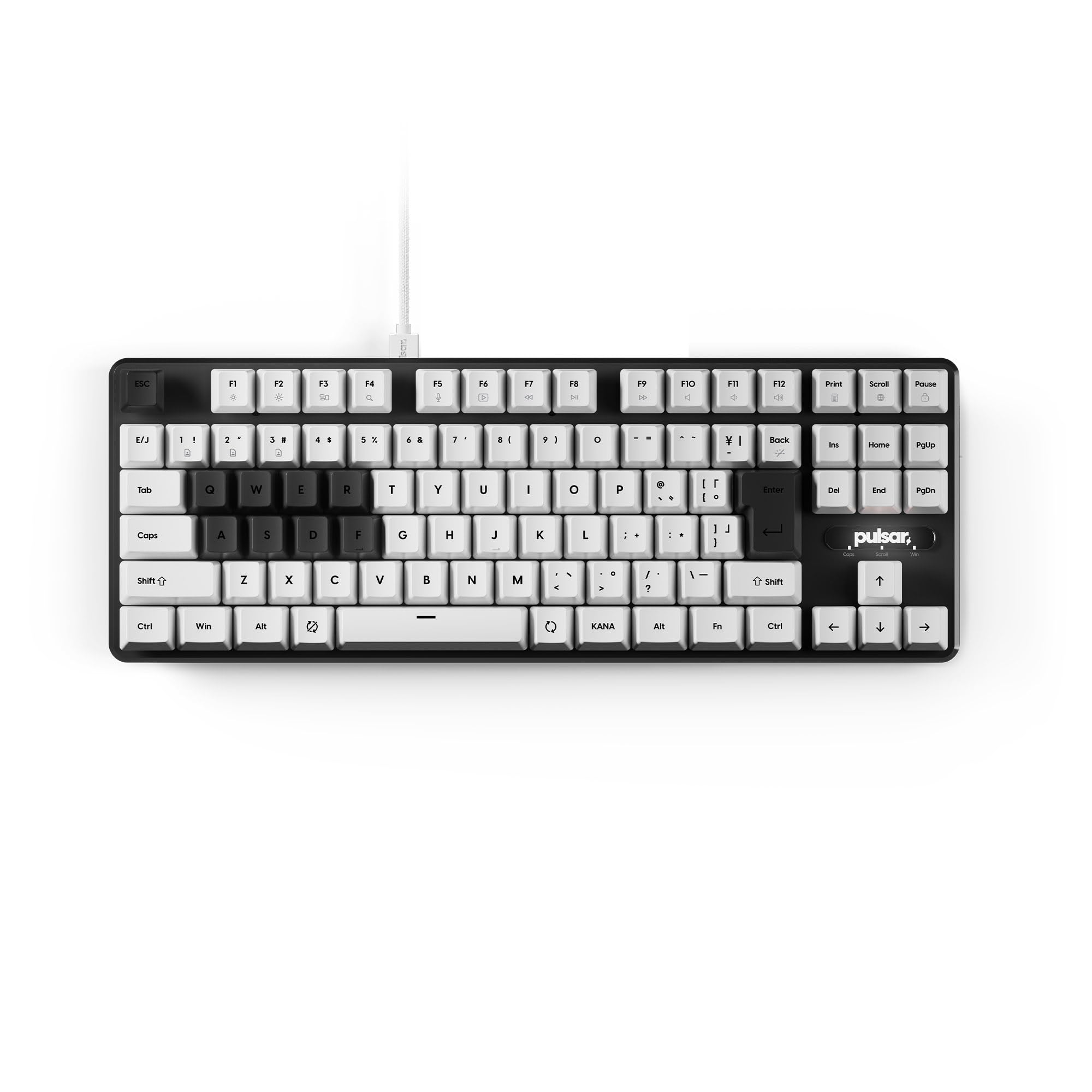 Pulsar Gaming Gears PCMK 2HE TKL ゲーミング キーボード JIS 日本語配列 91キー 磁気スイッチ 8K Polling Rate【国内正規品】