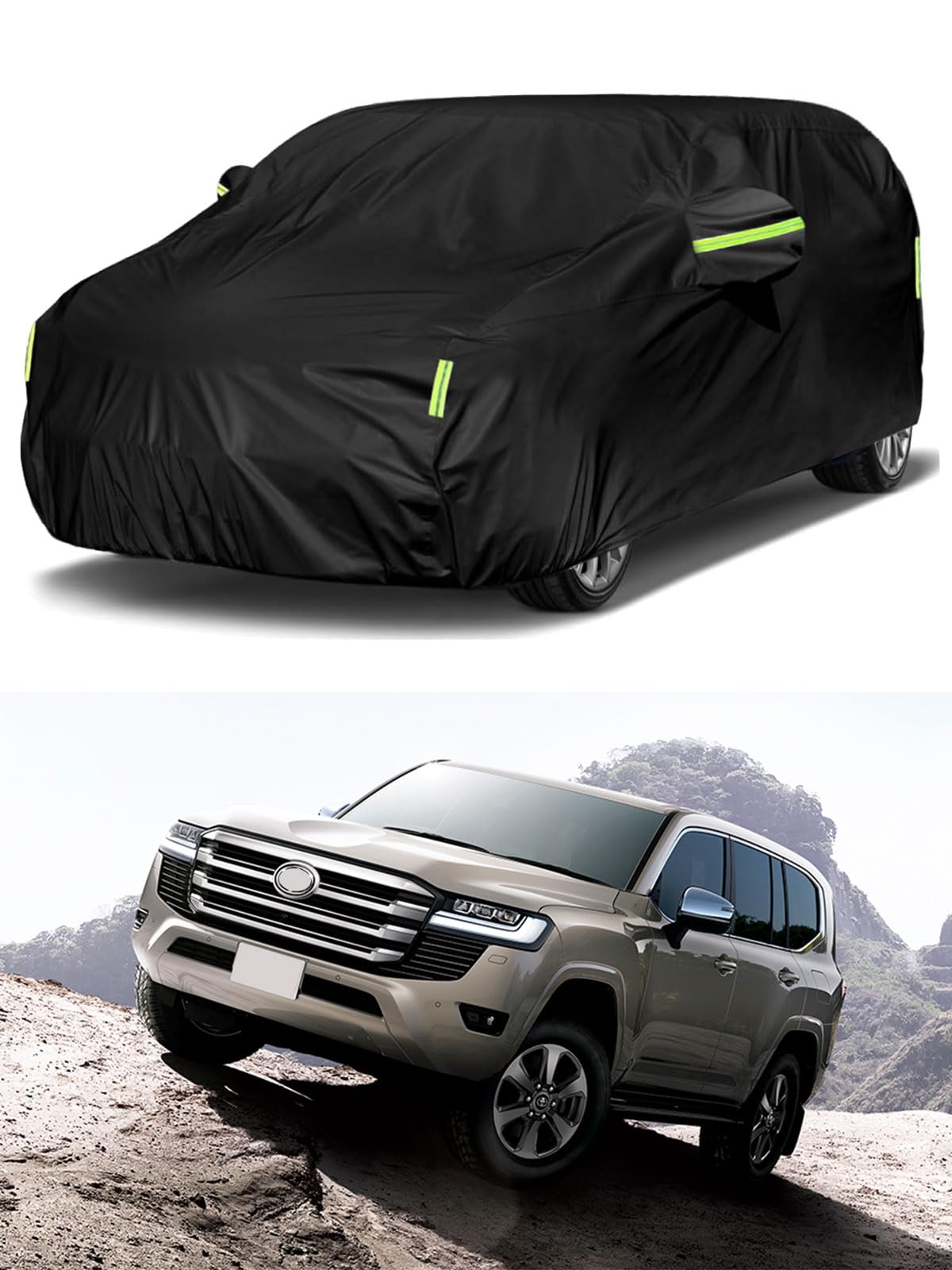ランドクルーザー 200系 300系 車体カバー ボディーカバー 防水 紫外線防止 内装保護 厚手素材【日本正規品保証付】|Maison Outre