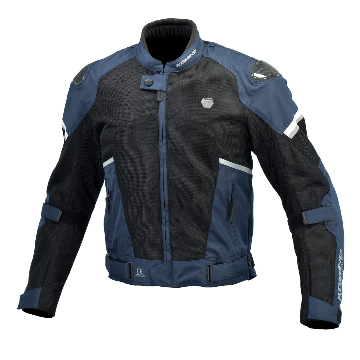 [KOMINE] バイク用 ジャケット JK-1573 プロテクトカーボンメッシュジャケット 07-1573 レディース Navy Black WL｜Maison Outre