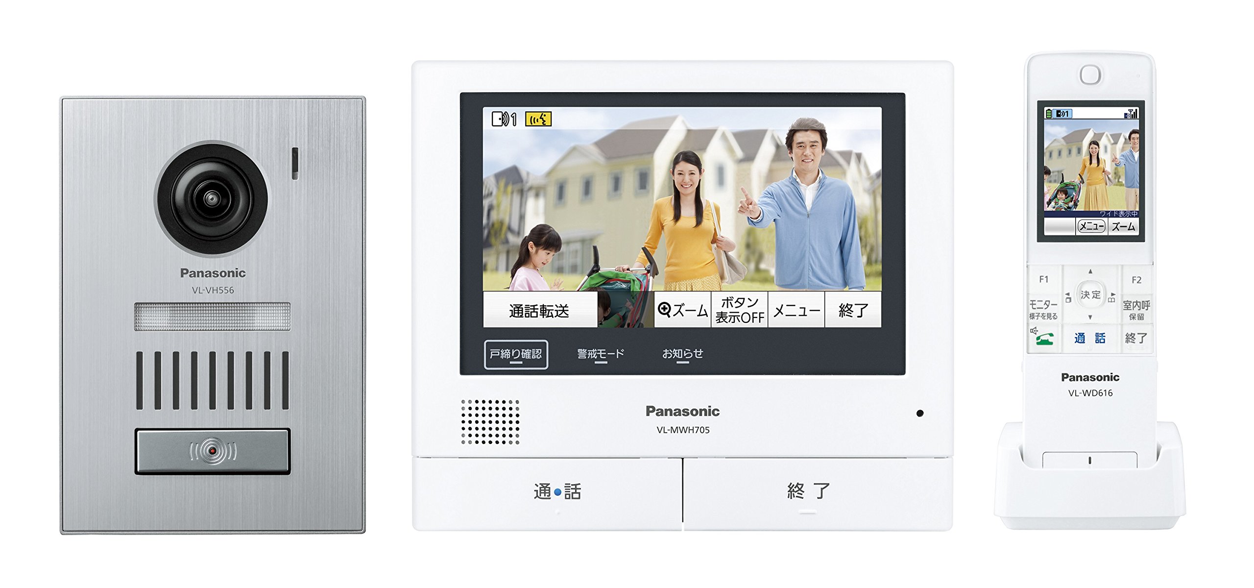 パナソニック(Panasonic) ワイヤレスモニター付テレビドアホン VL-SWH705KS|Maison Outre