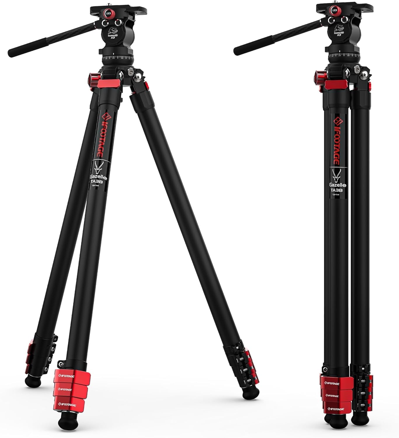 IFOOTAGE 三脚 TA3B、カメラ用アルミニウム合金三脚、クイックシューカメラ三脚、157cm 4段調整可能360&deg;自由雲台 デジタル一眼レフ一眼レフデジタルカメラDVビデオカメラ用超ポータブル、安定したコンパクトなトラベル三脚 耐荷重5kg｜Maison Outre