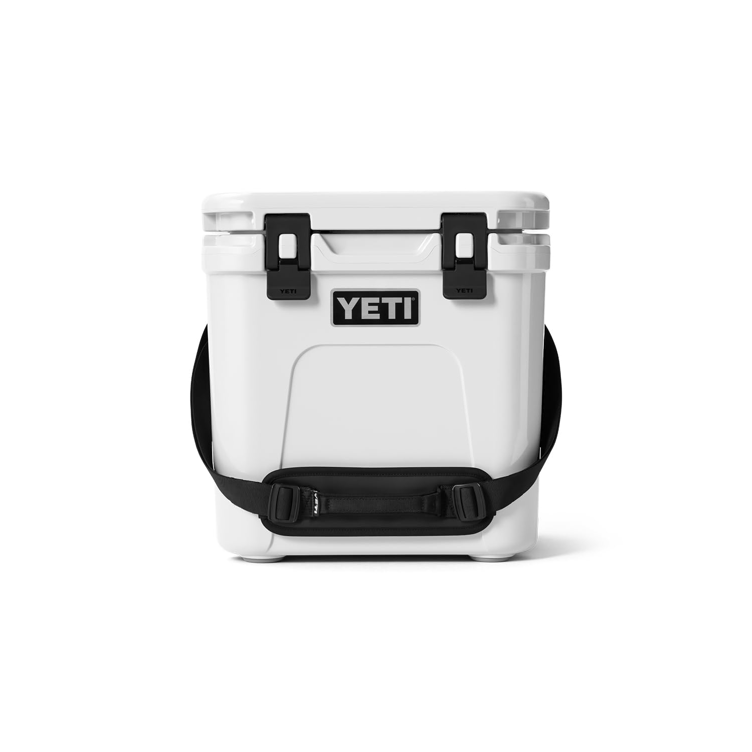 YETI Roadie 24 2.0 ハードクーラー ダブルデューティーショルダーストラップと排水プラグ付き ホワイト